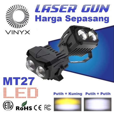 Jual Lampu Tembak Sorot Led Laser Gun Vinyx Mt Lasergun Mt Motor