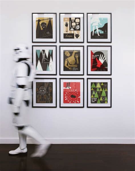 Beautiful Saul Bass Inspired Star Wars Prints Star Wars Prints Star Wars Poster Design