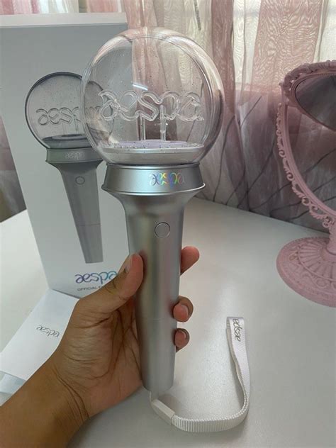 Wts Aespa Official Fanlight Lightstick Hobbies Toys Collectibles