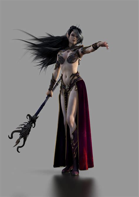 Dark Elf Sorceress Warhammer Sze Jones Warhammer Dark Elves Dark