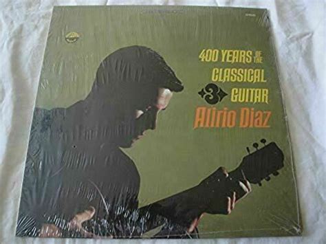 Years Of The Classical Guitar Alirio Diaz Vinyl Lp Album