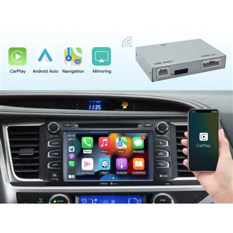 CarPlay Android Auto Mirrorlink Toyota Touch 2 Entune 2 0