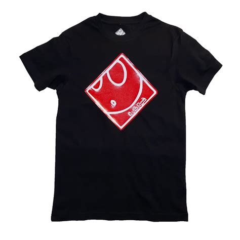 Rare Ghost — Ghost Tee in Black/White/Red