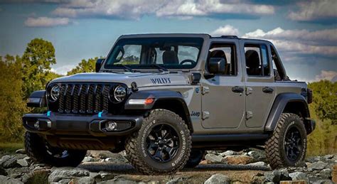 Jeep Wrangler Willys Xe Une Nouvelle Version Pour Le Suv Hybride