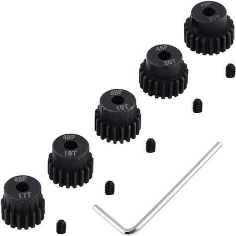 Amazon Hobbypark Metal Steel P Pinion Gear Set Mm Shaft