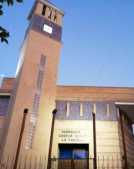 Parroquia Del Corpus Christi La Pur Sima Archena Horario De Misas