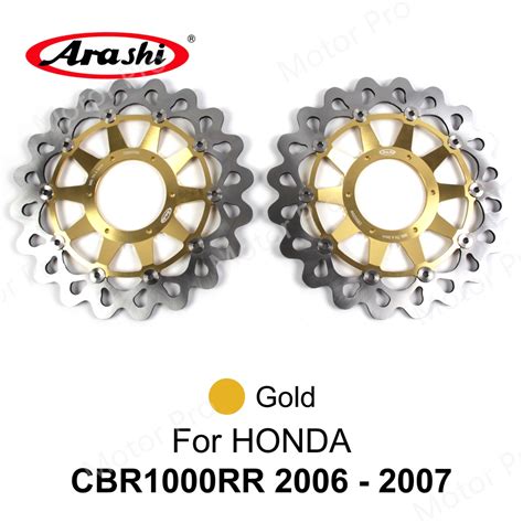 Arashi Cnc Full Floating Front Brake Disk Disc Rotor For Honda