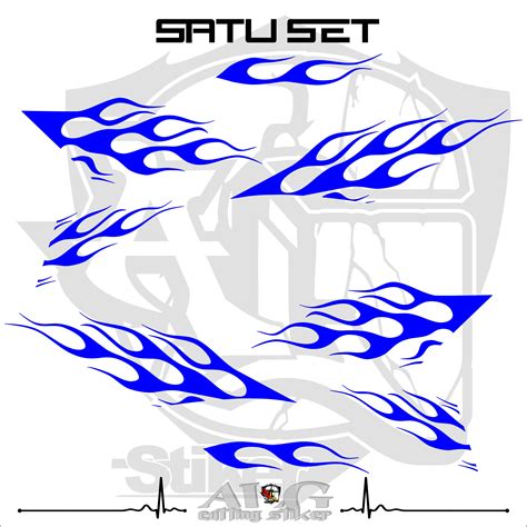 STICKER CUTTING SC 251 STRIPING MX KING 150CC STIKER MX KING EXCITER