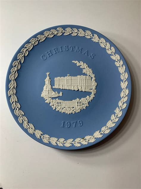 WEDGWOOD Jasperware Christmas 1979 1977 Plates Etsy UK