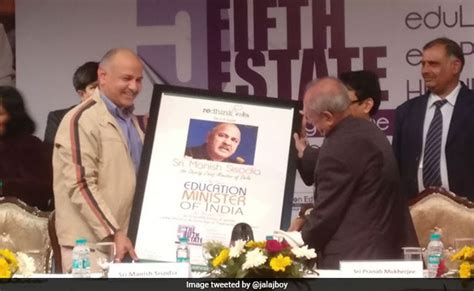 Manish Sisodia Bags 'Finest Education Minister Award'