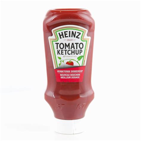 Heinz Tomato Ketchup Top Down Le Flacon G