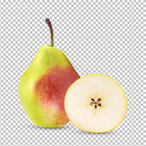 Premium Psd Pear Isolated On Alpha Layer