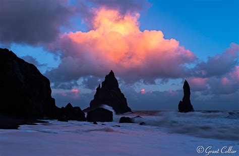 Vik Iceland Sea Stacks North Atlantic Ocean