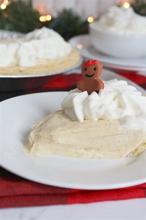 No Bake Gingerbread Cream Pie {easy To Make And Delicious} This N That