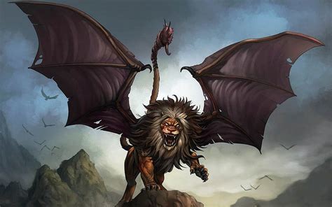 Manticore Greek Mythology