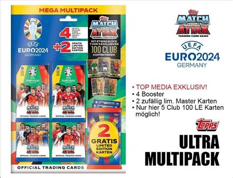 Topps Match Attax Euro Mega Multipack Ab Preisvergleich