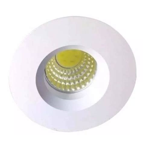 Kit 10 Mini Spot Led Cob 3w Embutir Redondo Branco Quente Teto No Shoptime