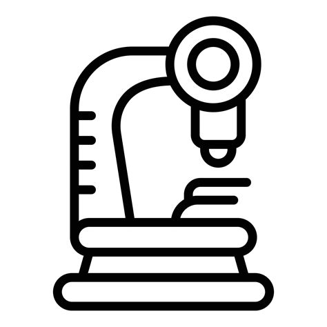 Contraception Microscope Icon Outline Vector Sex Control 15101201