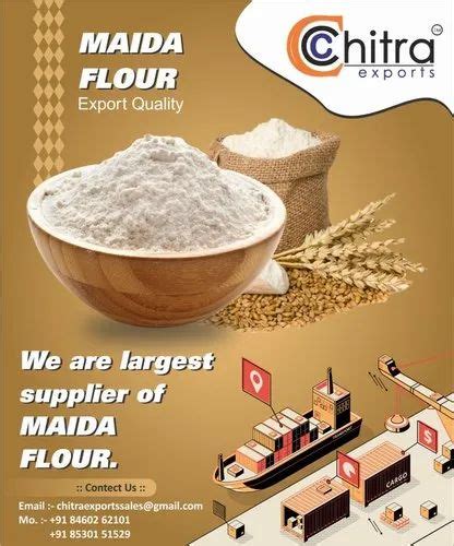 Chitra White Maida Flour 50 Kg Packaging Type Pp Bag At Best Price