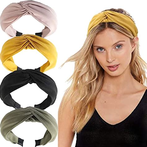 Midodo St Ck Haarreifen Damen Breit Kopfband Haarband Damen Retro