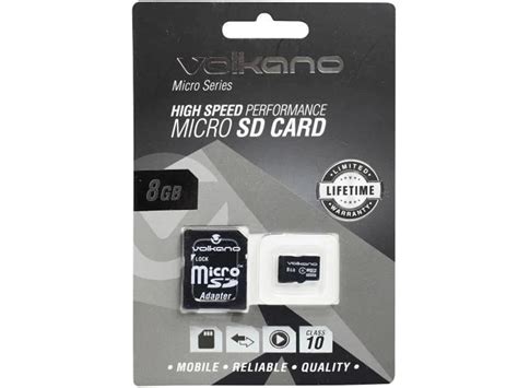 Volkano Volkano Micro Series Gb Micro Sd Card Vk Bk