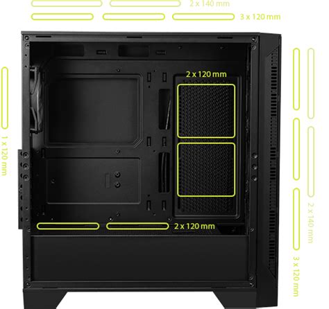 MAG FORGE 321R AIRFLOW Gaming Case BEYOND THE POWER