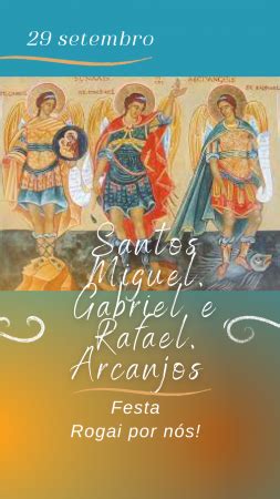 Arcanjos Miguel Rafael e Gabriel Missas 12h15 e 18h30 Santuário