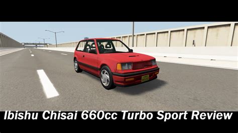 BeamNG Drive Ibishu Chisai 660cc Turbo Sport Review YouTube