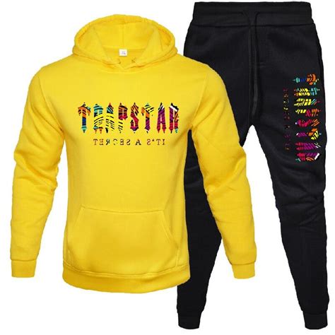 Kaufe Hoodie Set Trainingsanzug Männer Sets Herbst Baumwolle Wärme