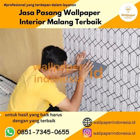 Jasa Pasang Wallpaper Interior Terbaik Di Malang Kota Tribun JualBeli