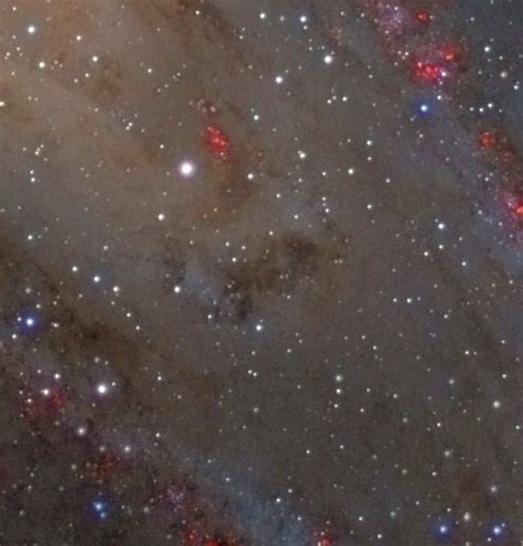 Dark Nebula Complex In M31 Imaging Deep Sky Stargazers Lounge