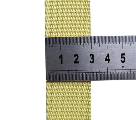 Custom Custom Kevlar Webbing And Straps 1 Inch Natural Color Aramid