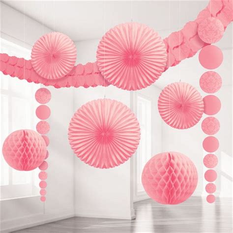 New Pink Damask Decorating Kit | Party Delights