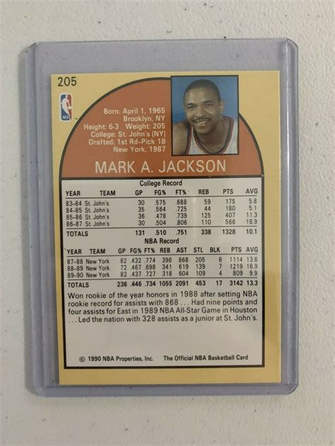 Nba Hoops Mark Jackson Basketball Card Menendez Brothers