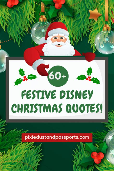 60 Festive Disney Christmas Quotes Pixie Dust And Passports