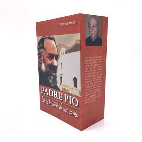 Livro Padre Pio Breve História De Um Santo Padre Gabriele Amorth