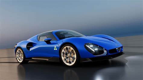 Sognare Unalfa Romeo 33 Stradale In Blu