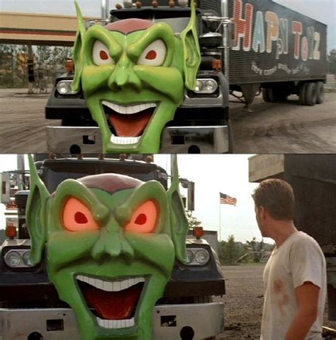 Happy Toyz Green Goblin From The Movie Maximum Overdrive With