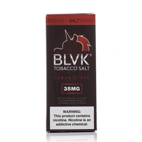 Compre agora Líquido Blvk Unicorn Salt Cuban Cigar Mundo Vapor