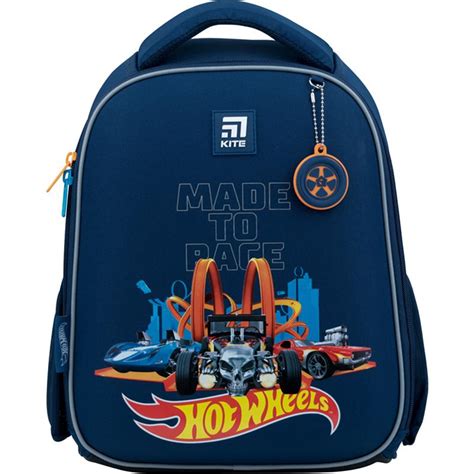 ᐉ Рюкзак шкільний для початкової школи для хлопчиків KITE Education Hot Wheels HW S