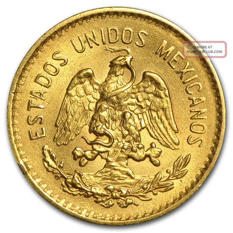 1906 Mexican 5 Pesos Gold Coin - Au/bu - Sku 57633