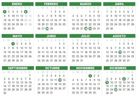 Calendario Laboral De 2024 Estos Son Los 14 Festivos Obligatorios Que