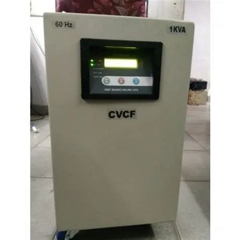 Power Gen Mild Steel Constant Voltage Constant Frequency Cvcf System