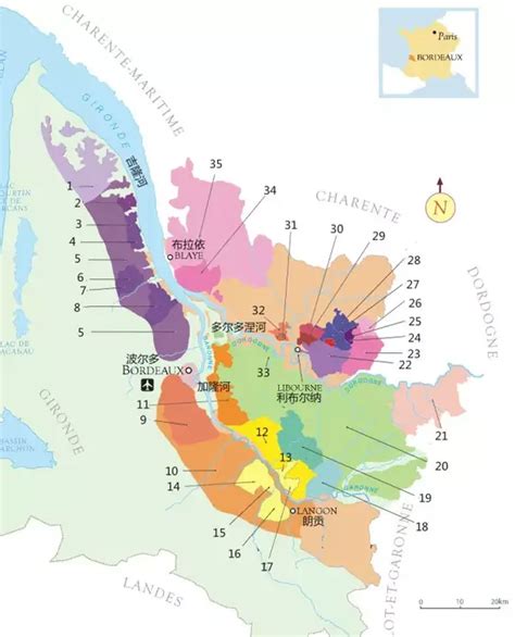 一文解析波尔多常见的 35 个子产区，堪称教科书 知乎