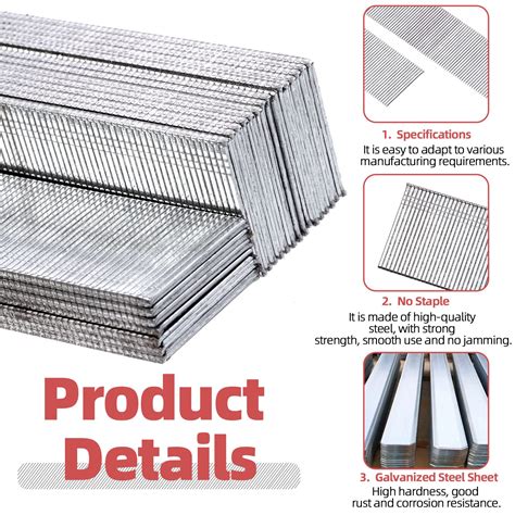 Senco Brad Nails Meite 18 Gauge 1-1/2-Inch Leg Length Galvanized Brad