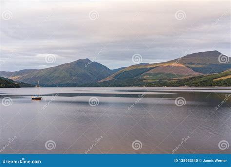 Loch Fyne Scotland Stock Photo Image Of Hill Country 135953640
