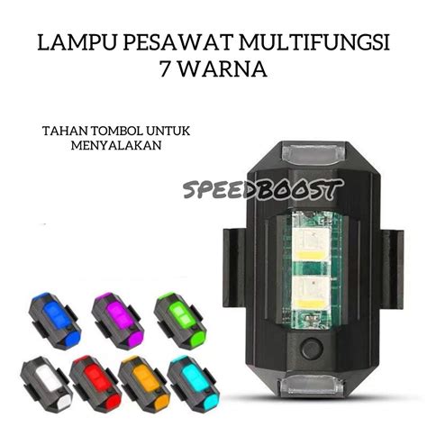 Jual Lampu Led Kedip Pesawat Rgb Led Aircraft Plane Warna Lampu