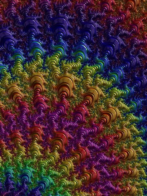 Rainbow Fractal Art Digital Art by Amy Anderson - Fine Art America