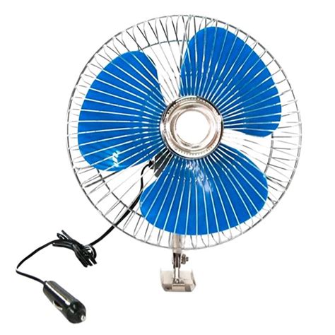 Mini Ventilador Automotivo 12V 8 Pol 20 cm Caminhão Carro Trailer em