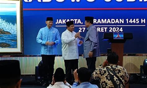 Prabowo Sebut Akan Bawa Hadiah Lukisan Sby Ke Istana Presiden Yang Baru